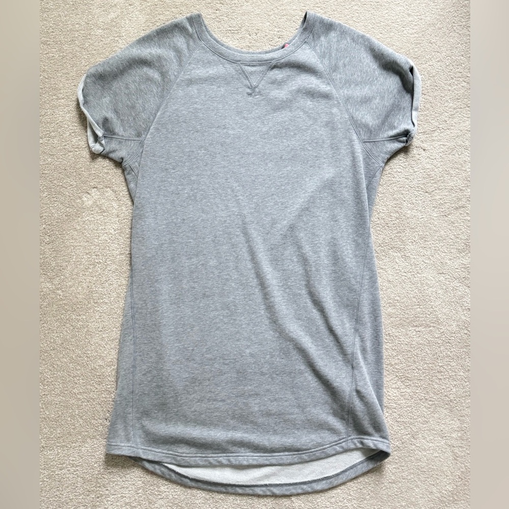 Under Armour Women's Athleisure Sweatshirt Dress - Heather Gray - Sz Large - NWT